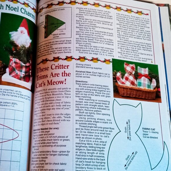 Country Woman 2001 Christmas Recipe & Crafts Hard Cover Book-EXCELLENT Condition - Picture 5 of 9